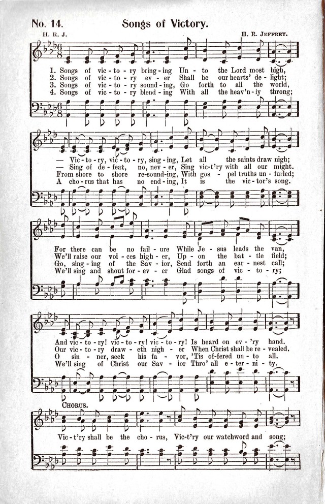 Reformation Glory: a new and inspiring collection of gospel hymns for evangelistic services page 14