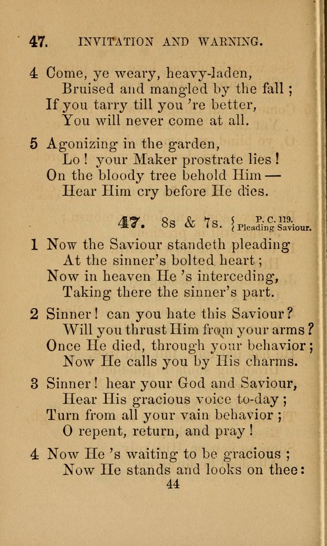 Revival Hymns page 44