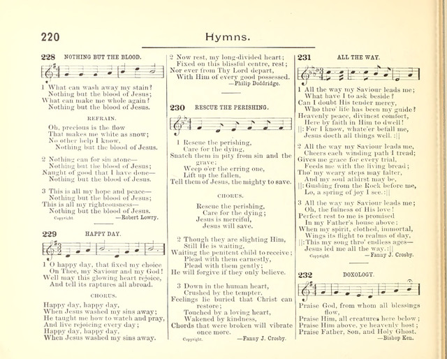 Royal Hymnal: for the Sunday School page 221