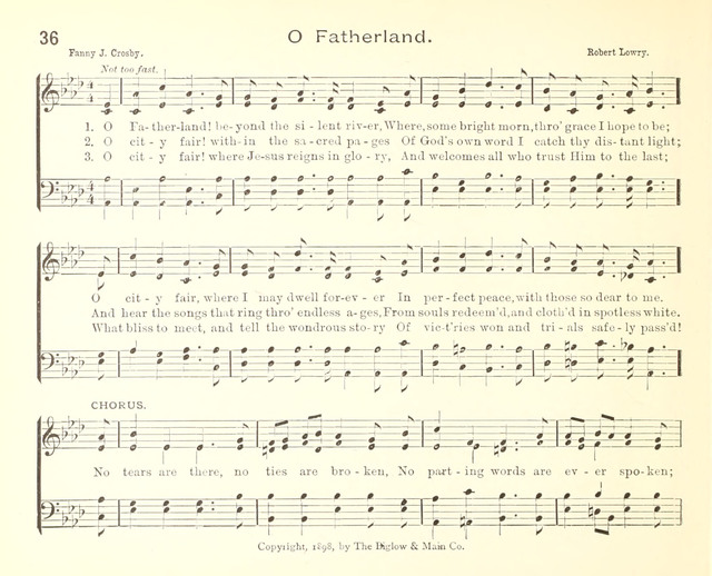 Royal Hymnal: for the Sunday School page 33