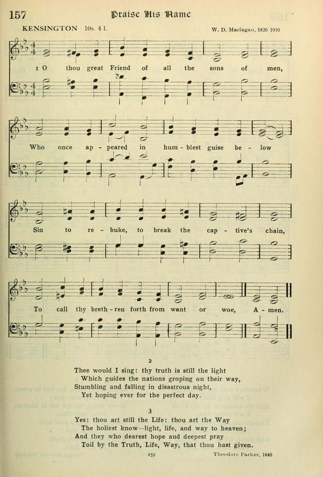 The Riverdale Hymn Book page 160