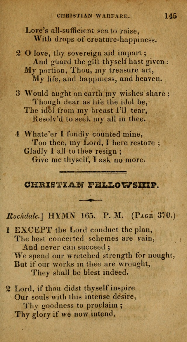 The Reformed Methodist Pocket Hymnal: Revised: collected from various authors. Designed for the worship of God in all Christian churches. page 145