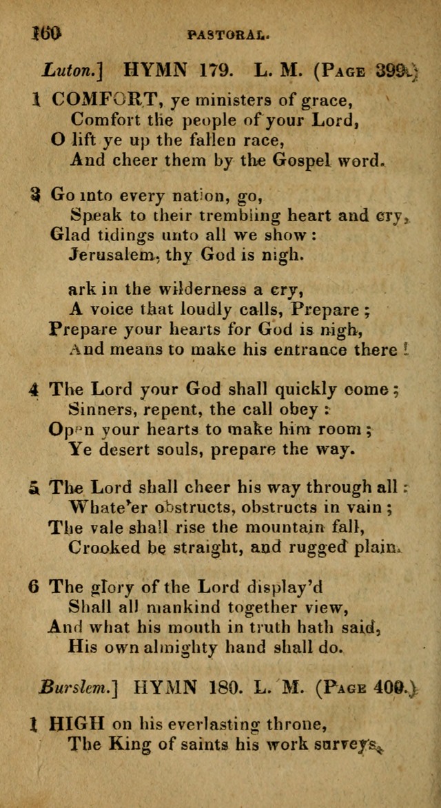 The Reformed Methodist Pocket Hymnal: Revised: collected from various authors. Designed for the worship of God in all Christian churches. page 160