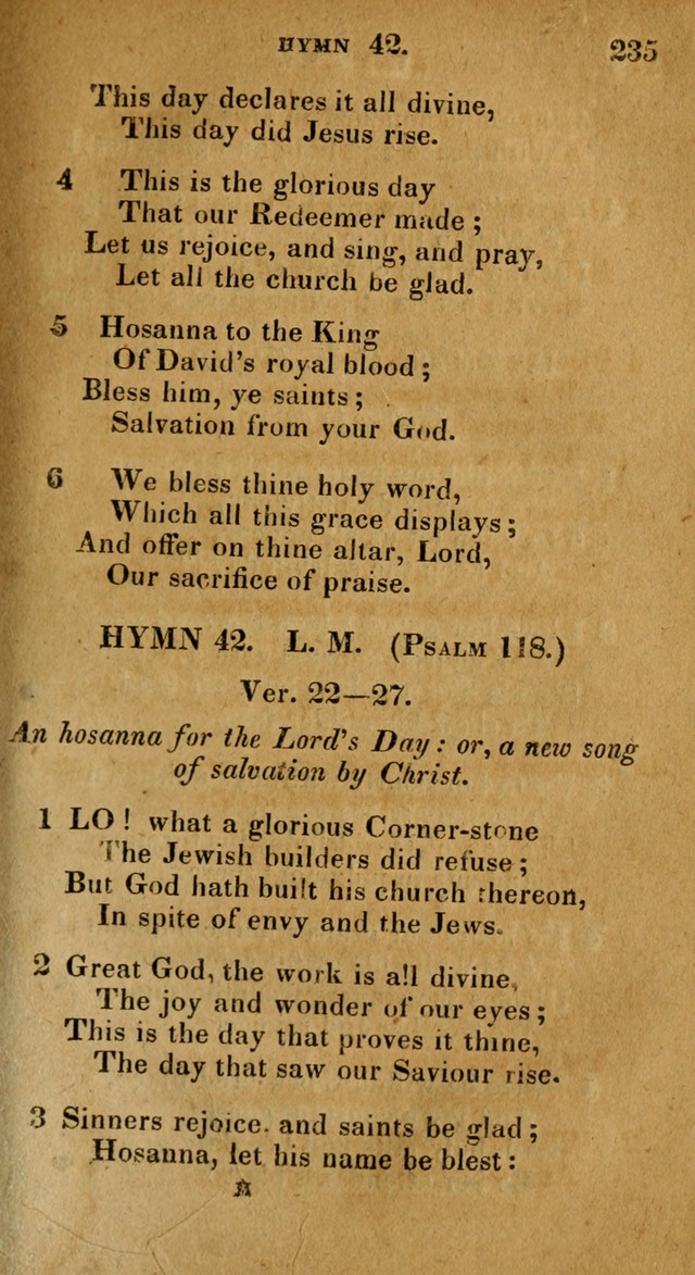 The Reformed Methodist Pocket Hymnal: Revised: collected from various authors. Designed for the worship of God in all Christian churches. page 235