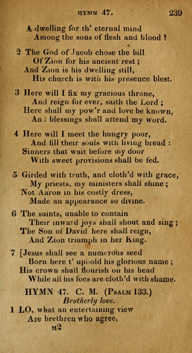 The Reformed Methodist Pocket Hymnal: Revised: collected from various authors. Designed for the worship of God in all Christian churches. page 239