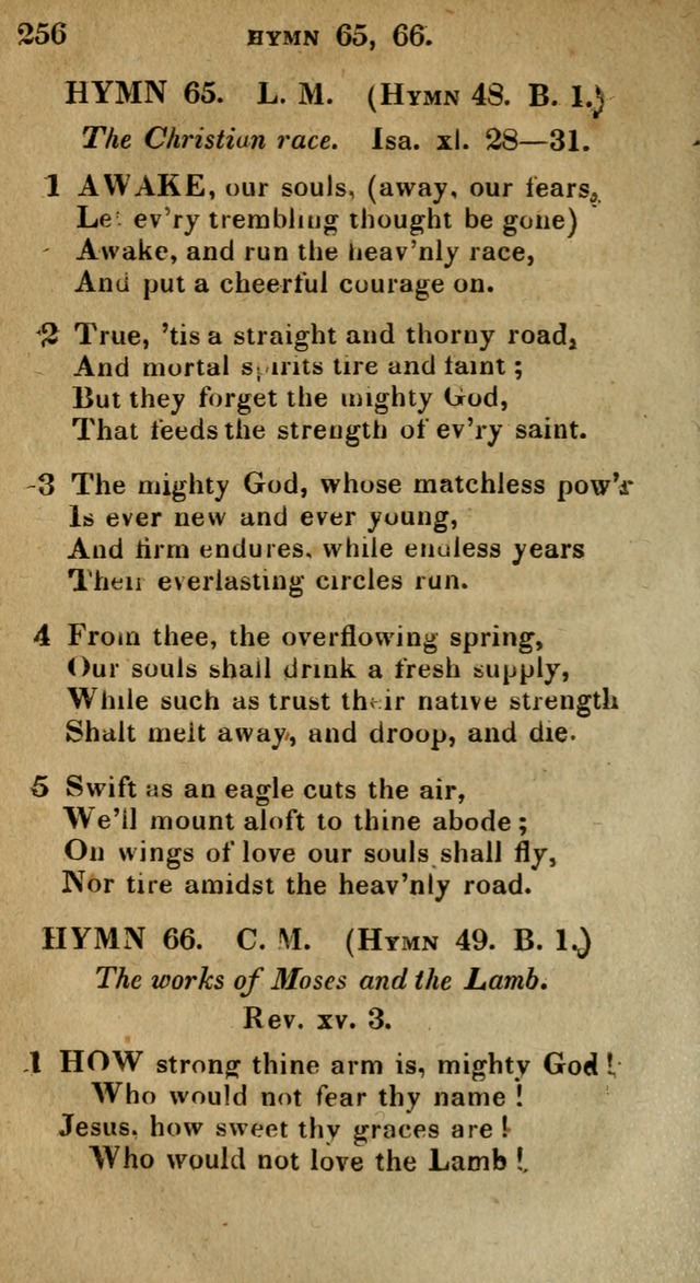 The Reformed Methodist Pocket Hymnal: Revised: collected from various authors. Designed for the worship of God in all Christian churches. page 256