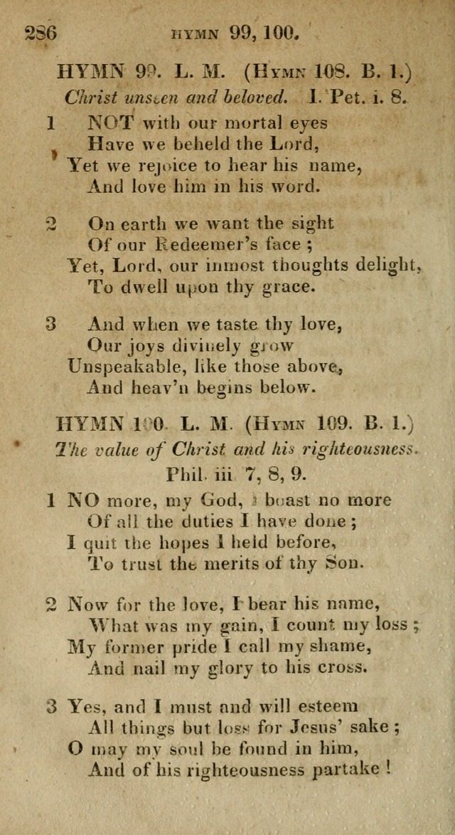 The Reformed Methodist Pocket Hymnal: Revised: collected from various authors. Designed for the worship of God in all Christian churches. page 286