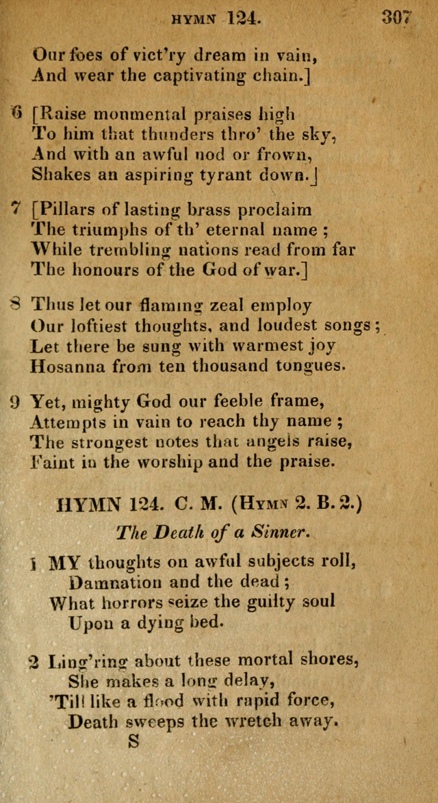 The Reformed Methodist Pocket Hymnal: Revised: collected from various authors. Designed for the worship of God in all Christian churches. page 307