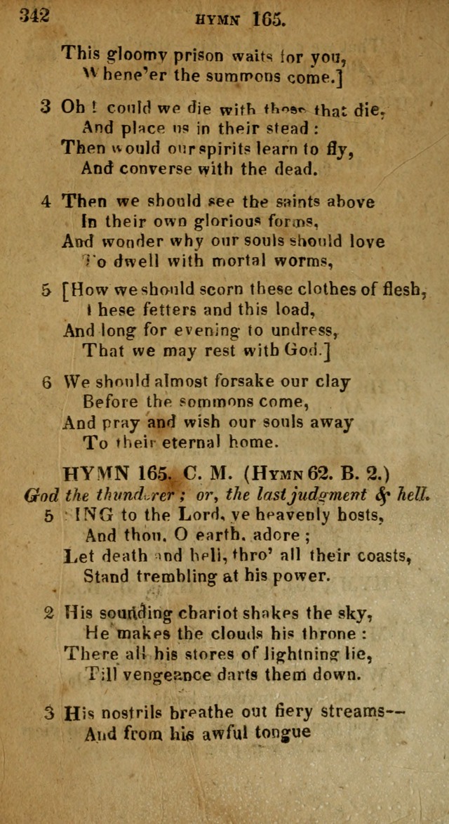 The Reformed Methodist Pocket Hymnal: Revised: collected from various authors. Designed for the worship of God in all Christian churches. page 342