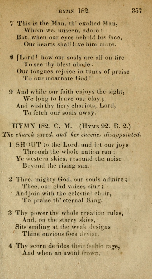 The Reformed Methodist Pocket Hymnal: Revised: collected from various authors. Designed for the worship of God in all Christian churches. page 357