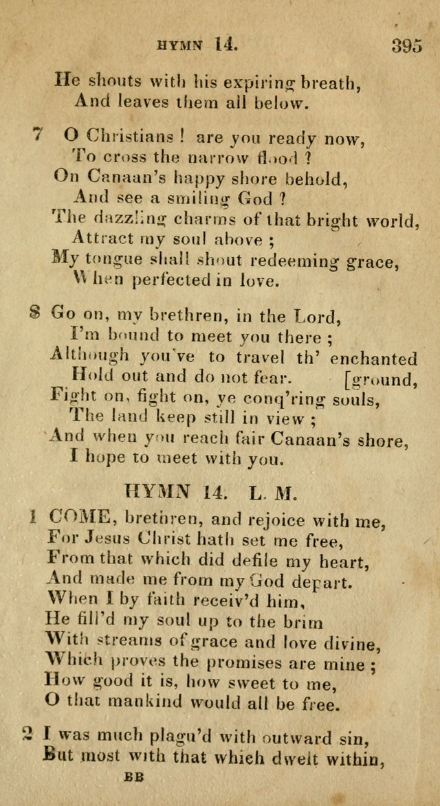 The Reformed Methodist Pocket Hymnal: Revised: collected from various authors. Designed for the worship of God in all Christian churches. page 395
