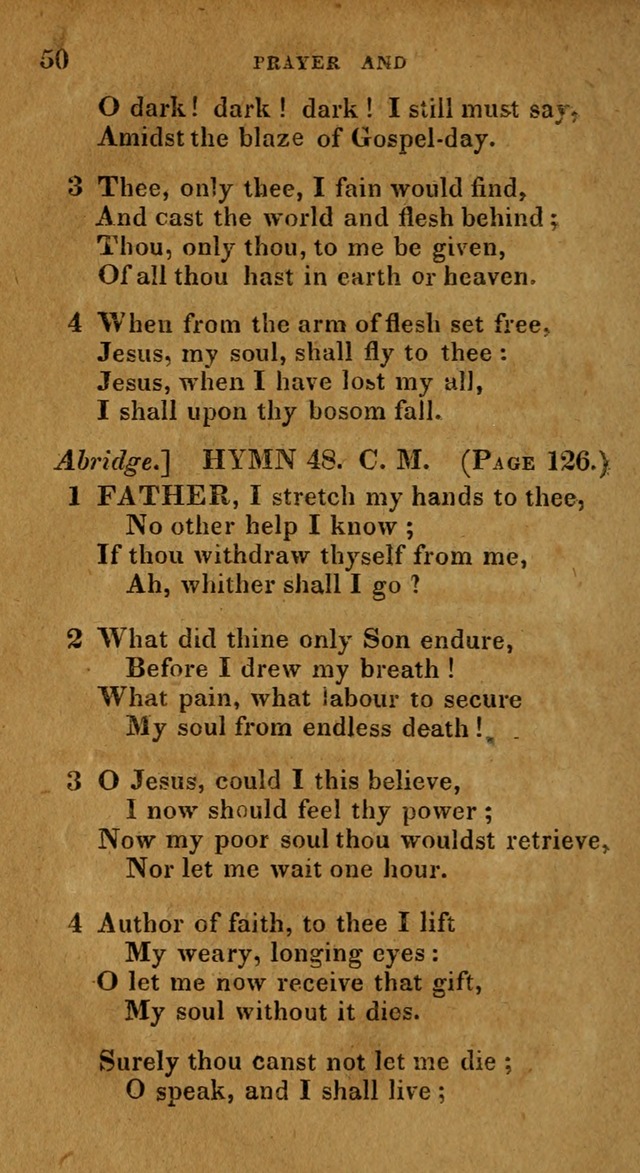 The Reformed Methodist Pocket Hymnal: Revised: collected from various authors. Designed for the worship of God in all Christian churches. page 50