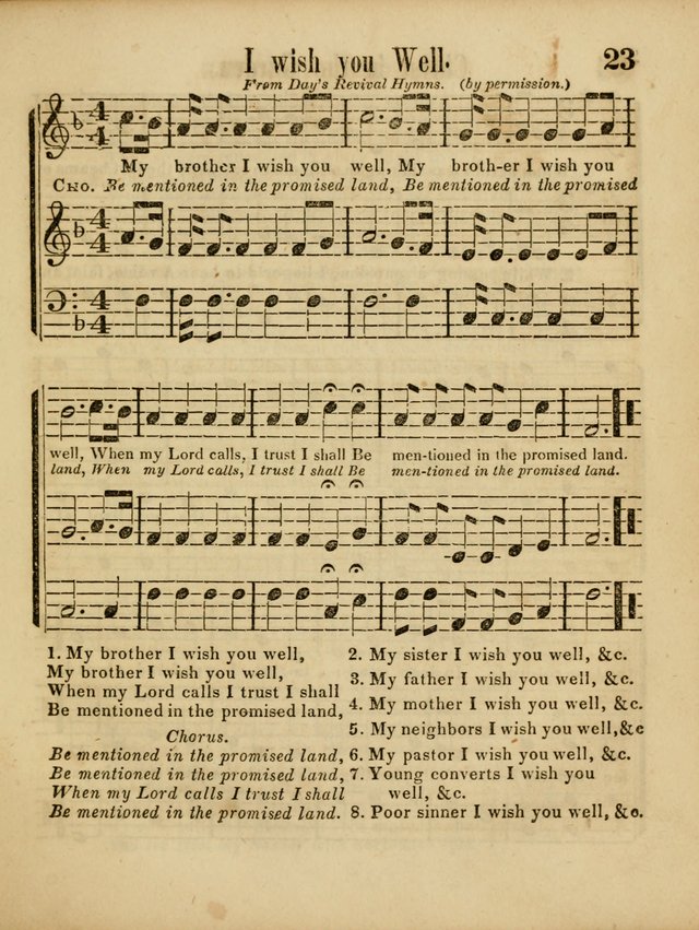 Revival Melodies, or Songs of Zion. page 23