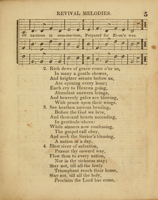 Revival Melodies, or Songs of Zion. page 5