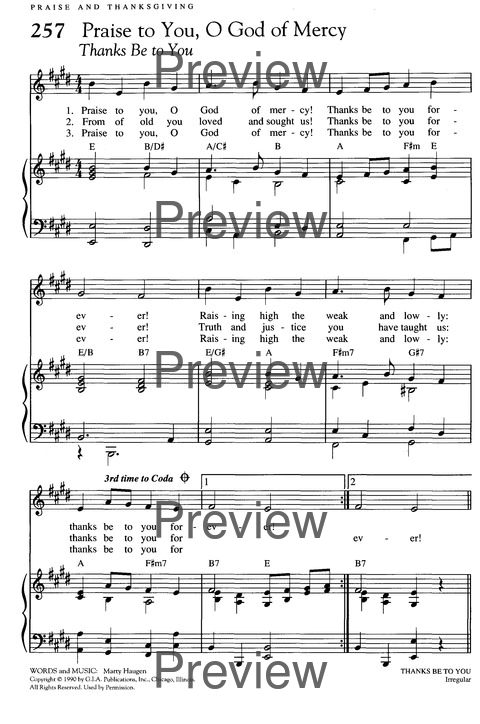 Renew! Songs and Hymns for Blended Worship page 376
