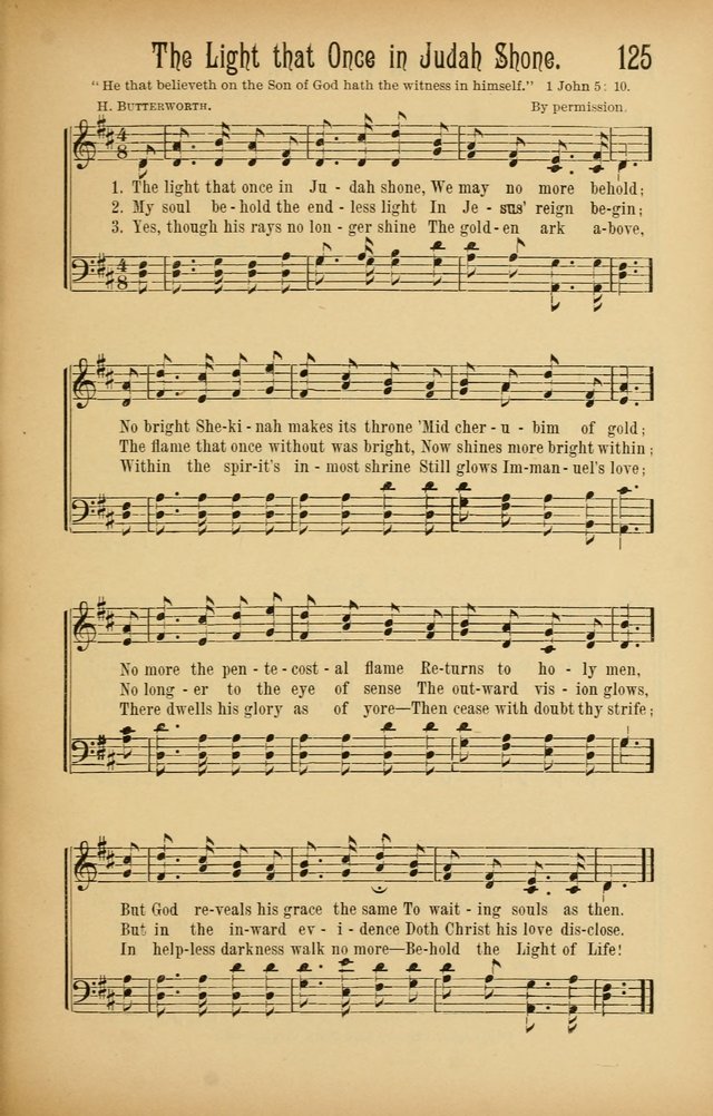 Royal Praise for the Sunday School: a collection of new and selected gospel songs. With a clear and concise course of instruction in the elements of music page 124