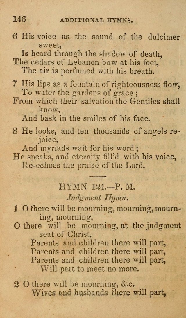 The Religious Songster: being a choice selection of hymns, adapted to the public and private devotions of Christians of all denominations: suitable to be used at missionary, temperance . . . page 150