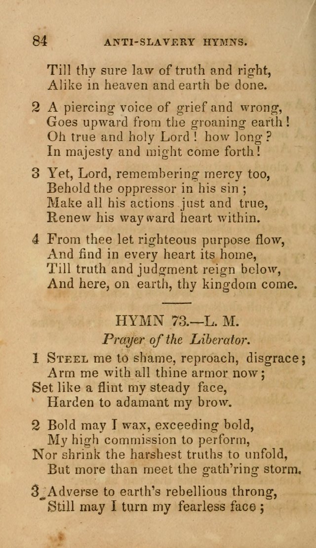 The Religious Songster: being a choice selection of hymns, adapted to the public and private devotions of Christians of all denominations: suitable to be used at missionary, temperance . . . page 86