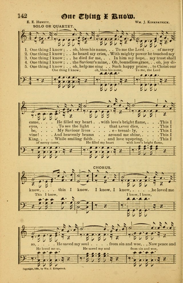 Radiant Songs: for use in meetings for Christian worship or work page 142