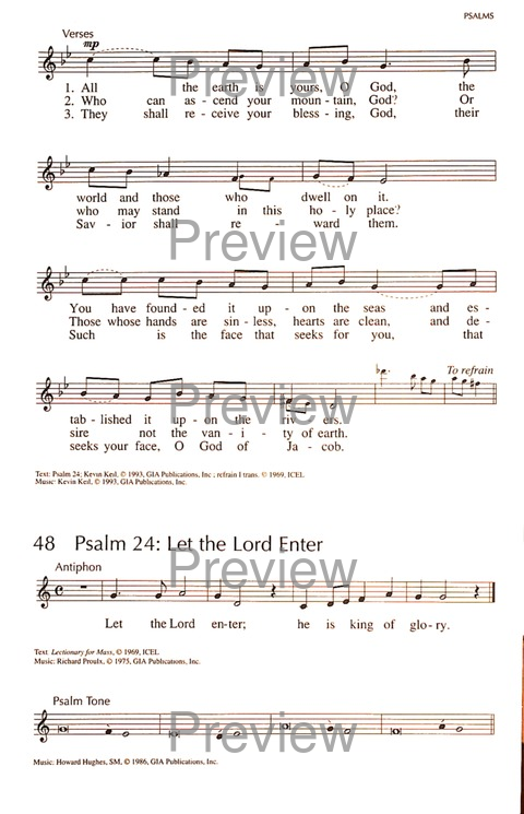 RitualSong: a hymnal and service book for Roman Catholics page 64