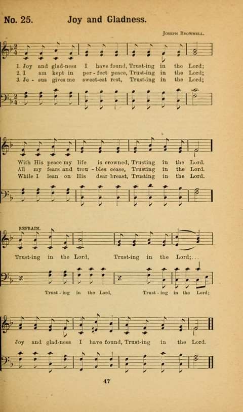 Recitations Song and Story: for Sunday and day schools, primary and intermediate Departments page 47