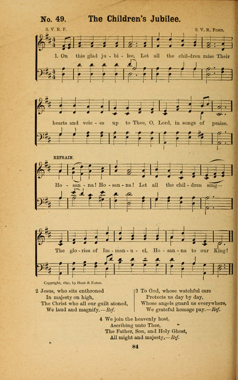 Recitations Song and Story: for Sunday and day schools, primary and intermediate Departments page 84