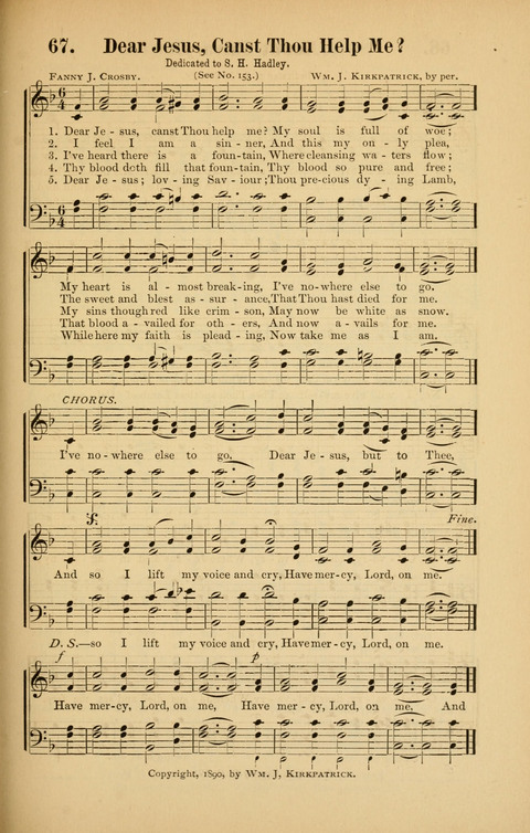 Rescue Songs: words and music with standard selections page 63