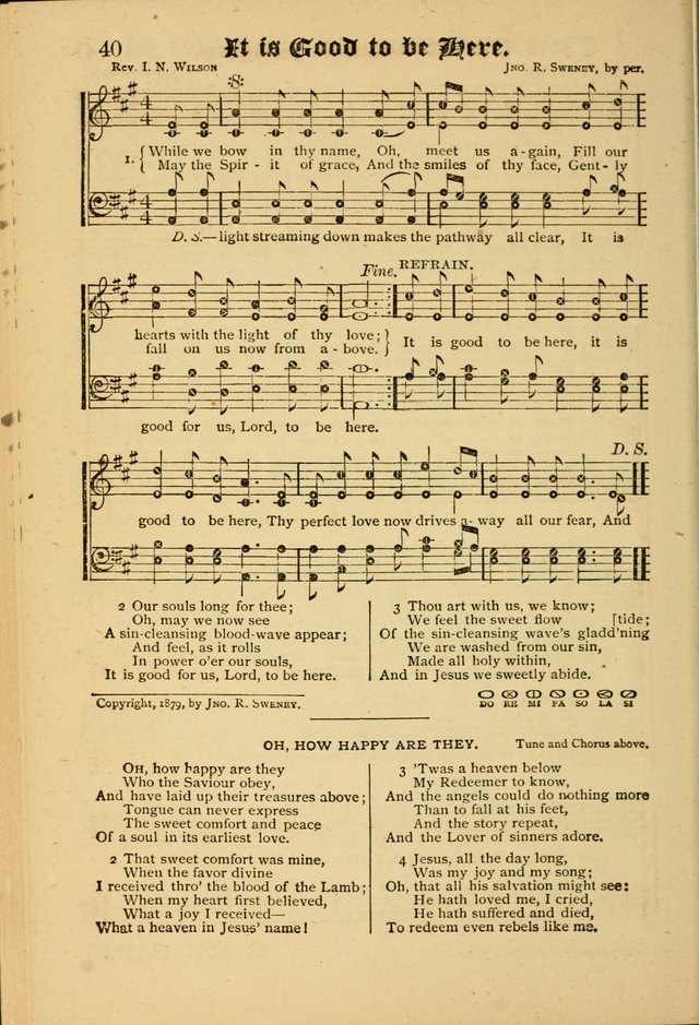 The Revival Wave: A Book of Revival Hymns and Music page 40