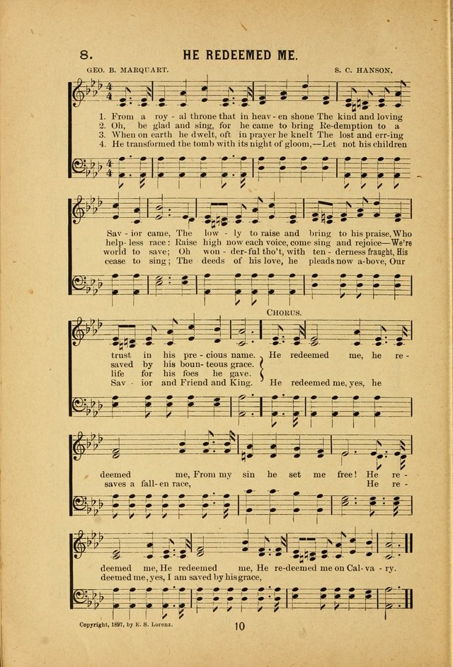 Riches of Grace: a Collection of New Songs and Standard Hymns page 10