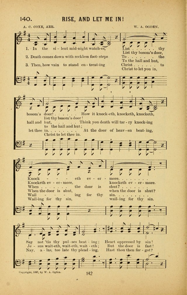 Riches of Grace: a Collection of New Songs and Standard Hymns page 142
