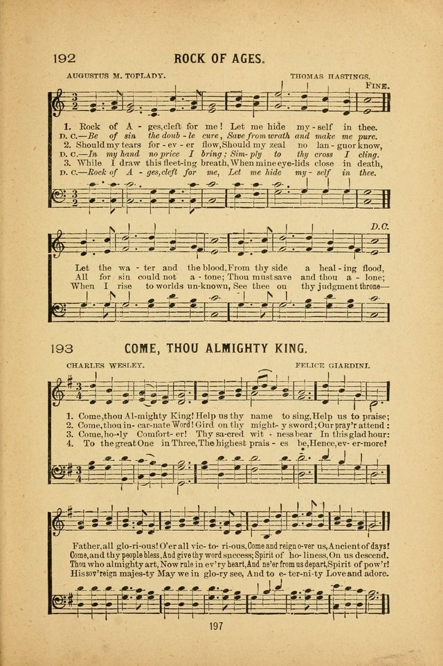 Riches of Grace: a Collection of New Songs and Standard Hymns page 197