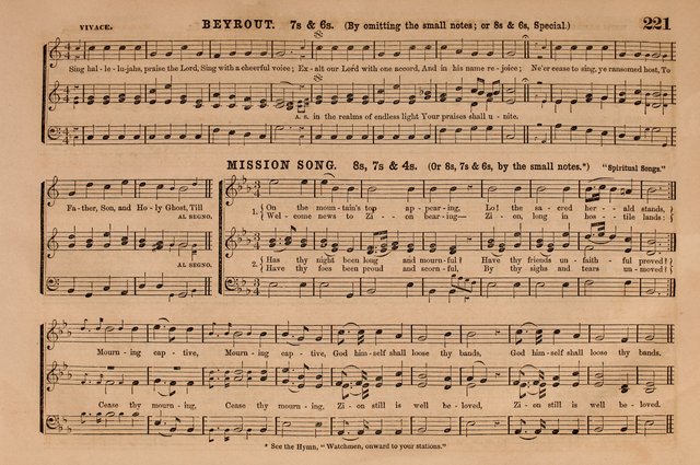 Selah: a collection of psalm and hymn tunes, introits, anthems, chants, motetts, choruses, etc. adapted to the use of classes, private circles, and worship assemblies page 221