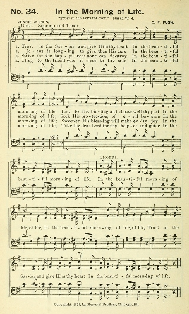Sunshine No. 2: songs for the Sunday school page 39