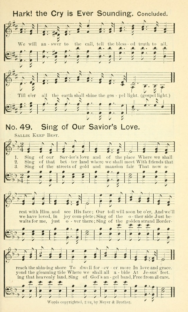 Sunshine No. 2: songs for the Sunday school page 54