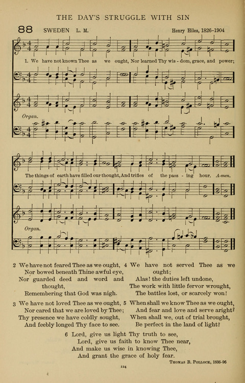 Songs for the Chapel: Arranged for male voices, for use in colleges, academies, schools and societies page 124