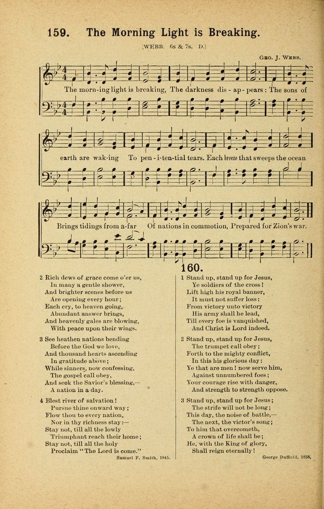 Songs for Christ and the Church: a collection of songs for the use of Christian endeavor societies, sunday-schools, and other church events page 128