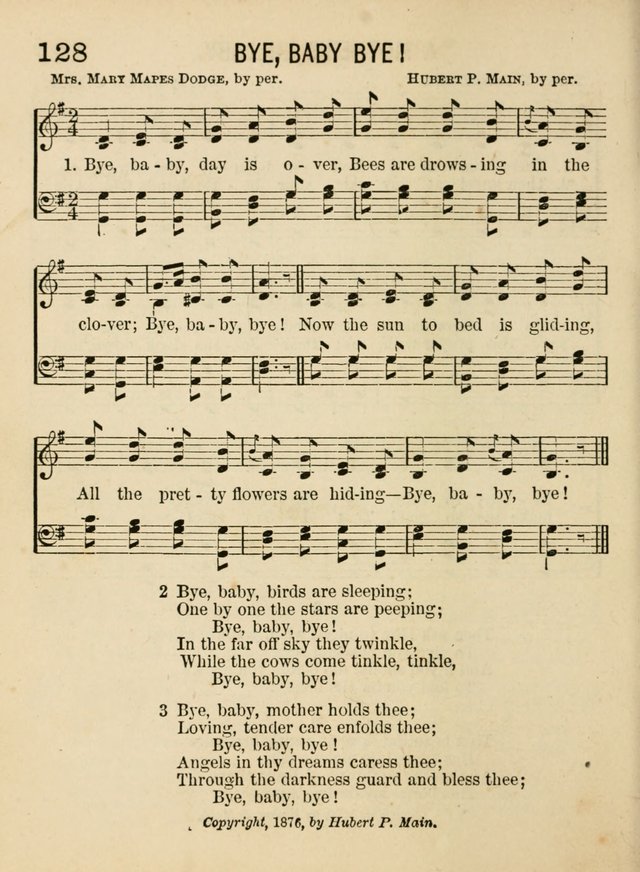 Songs for Little Folks: a collection adapted for the home circle and for primary classes in Sunday schools and day schools: containing a number of carefully selected kindergarten songs page 120