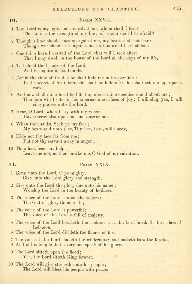 Songs for the Sanctuary, or Hymns and Tunes for Christian Worship page 415