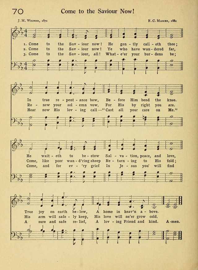 Songs for Sunday Schools: and How to Use Them page 70