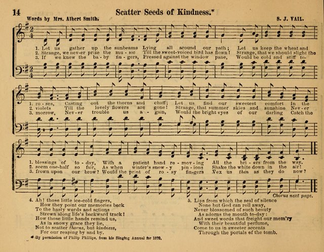 Songs for Worship: in the Sunday-school, social-meeting, and family page 14