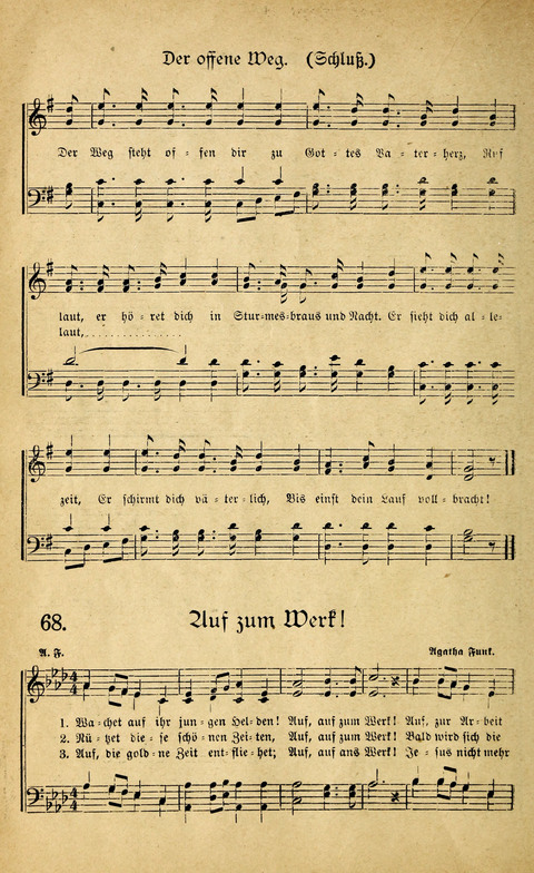 Sänger-Bote: ein Liederbuch für Kirche und Haus (4th. ed.) page 76