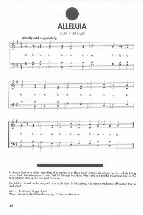 Sent by the Lord: songs of the world church, vol. 2 page 48