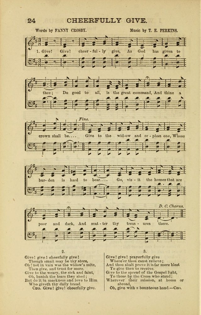 Sabbath Carols : A New Collection of Music and Hymns page 23