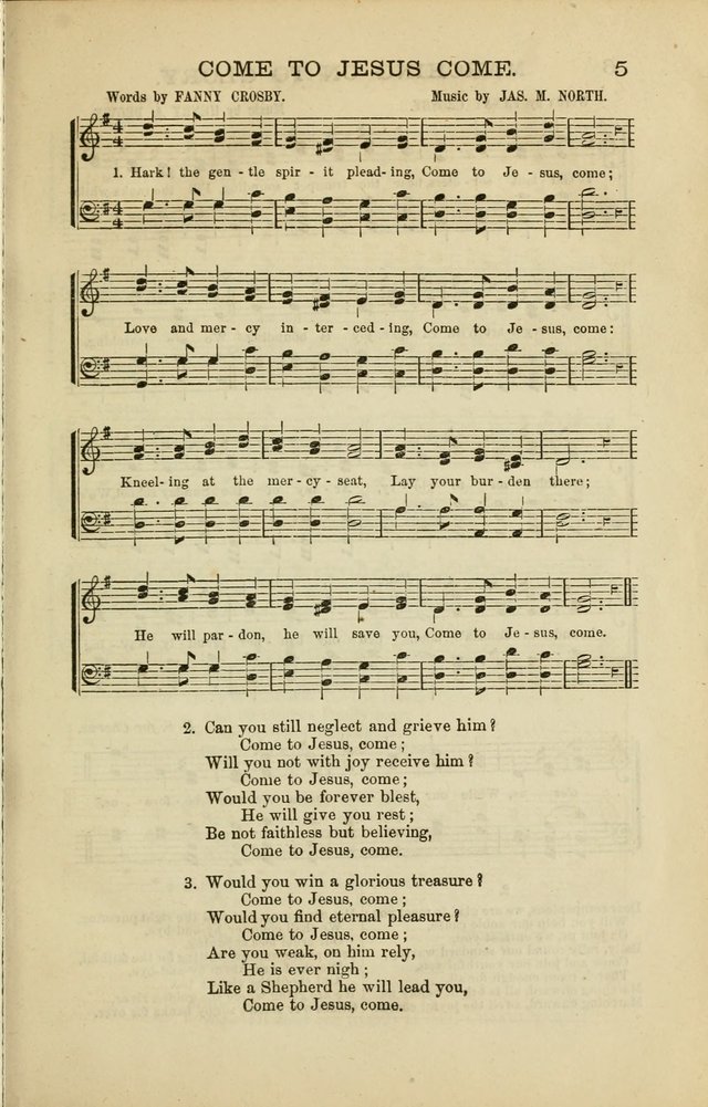 Sabbath Carols : A New Collection of Music and Hymns page 4