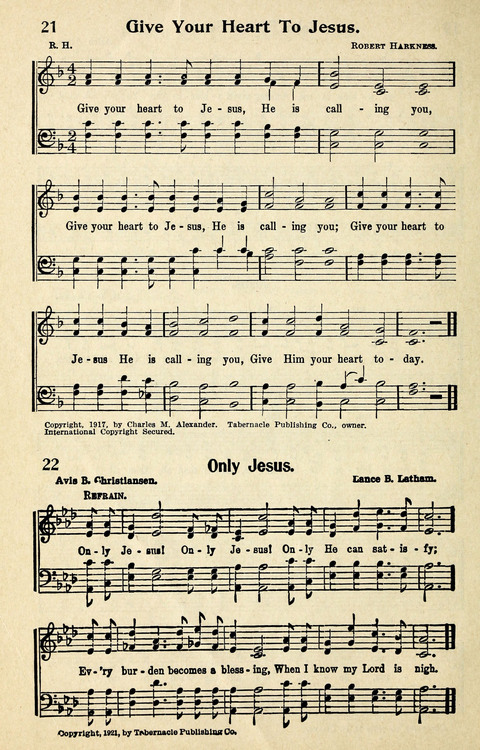 Songs and Choruses for Fishers of Men page 14