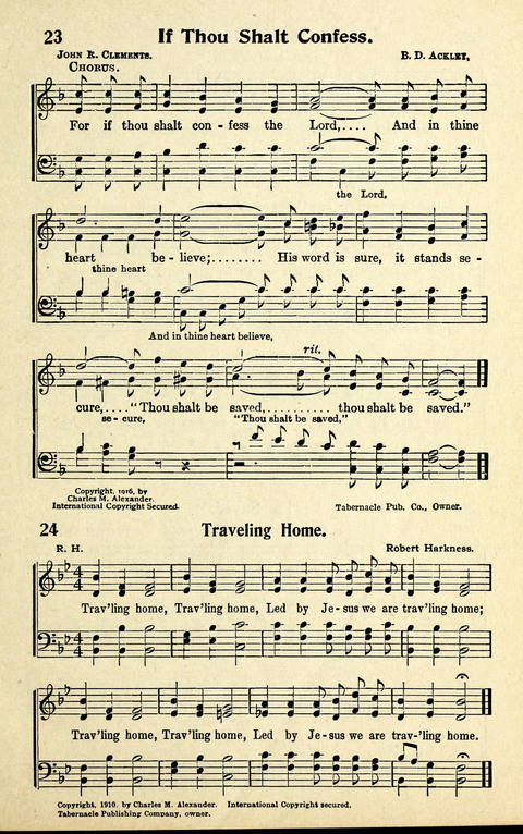 Songs and Choruses for Fishers of Men page 15