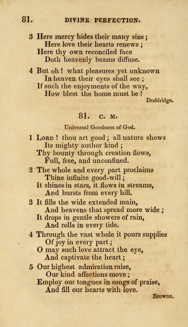 The Springfield Collection of Hymns for Sacred Worship page 73