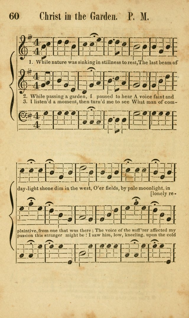 Songs of Canaan, or the Millennial Harmonist: a collection of hymns and tunes designed for social devotion page 65