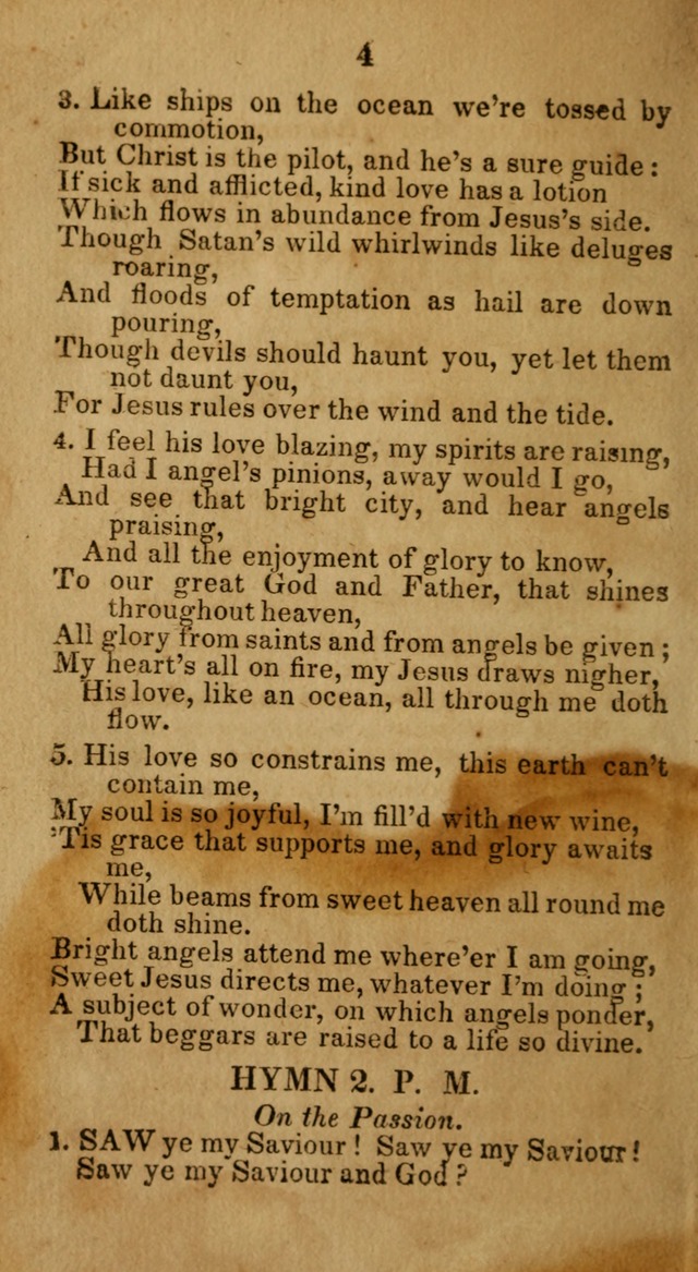 Social and Camp-meeting Songs, for the Pious (9th ed. enl.) page 4