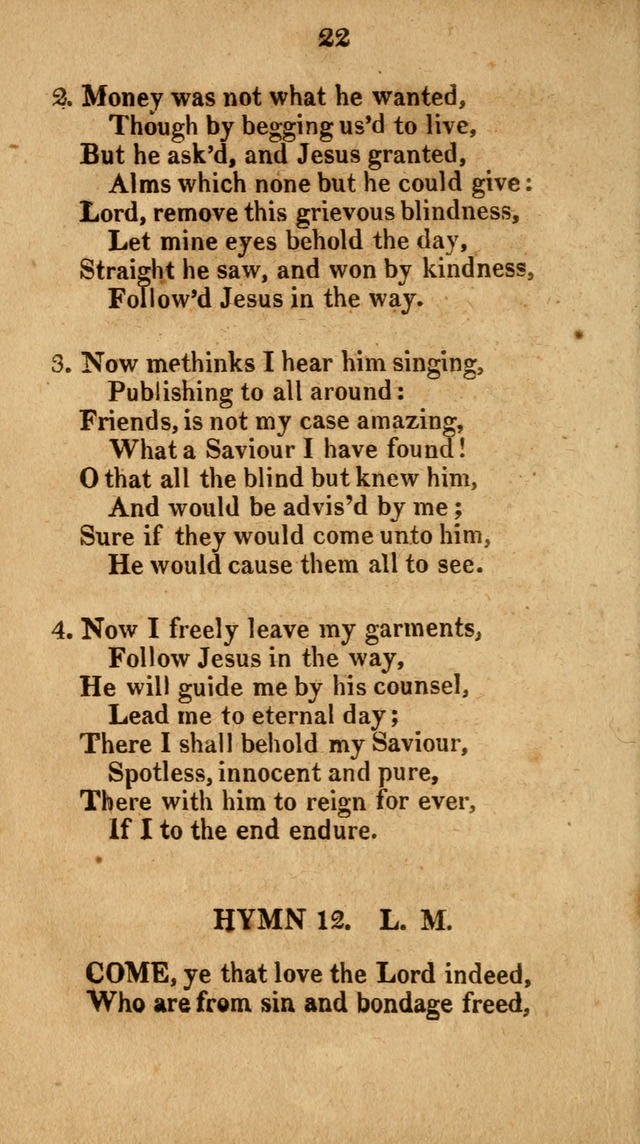 Social and Campmeeting Songs For the Pious (4th ed.) page 22
